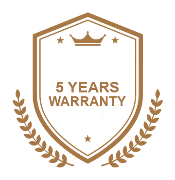 5 Years Warranty