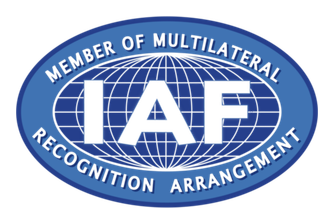 IAF MLA mark associated with the manufacturing partner certification