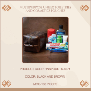 Unisex Toiletries And Cosmetics Travel Kit