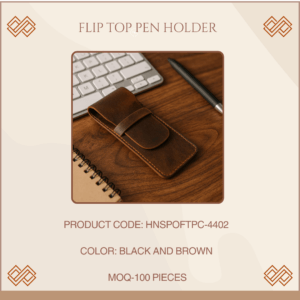 Flip Top Pen Case and Bookmark